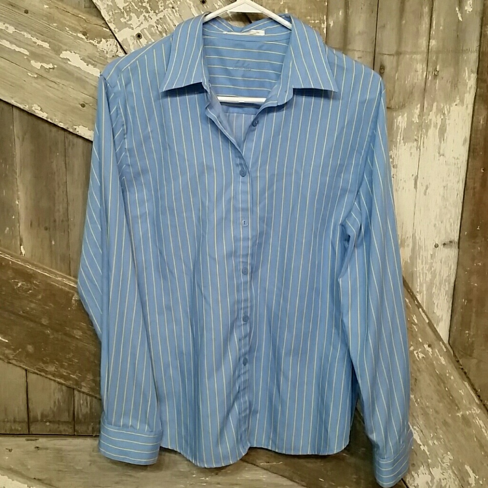 Foxcroft wrinkle-free button down